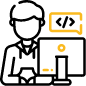 kurs stacjonarny w Coders Lab.png ikona programisty